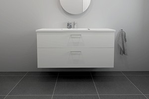 120 cm Badeværelsesmøbler