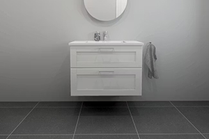 80 cm Badeværelsesmøbler