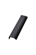 Furnipart - Edge Straight - greb i aluminium børstet mat sort CC2x80mm L200mm