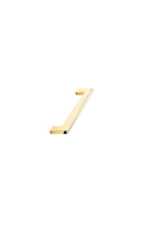 Furnipart - Flat - greb i Zink Poleret messing CC192mm L206mm B7,5mm H33mm