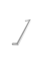 Furnipart - Square 10 Zamac - greb i zink mat krom CC448mm L458mm B10mm H32mm