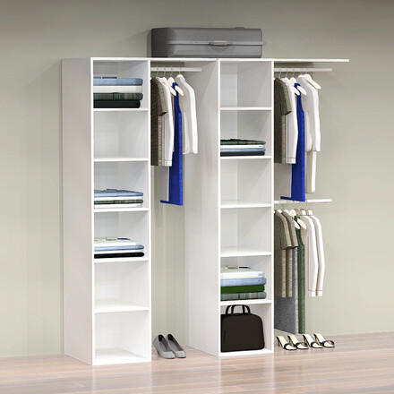  Garderobe indretning B: 183 cm