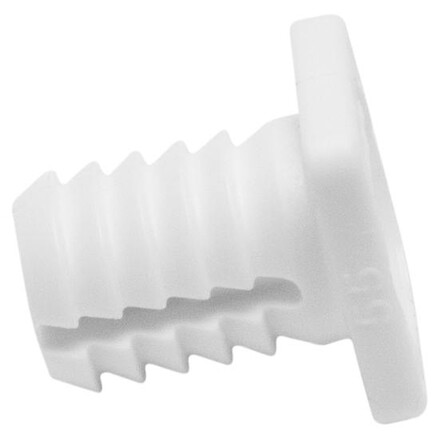 Plastbøsning 8 mm til låge 4 stk.