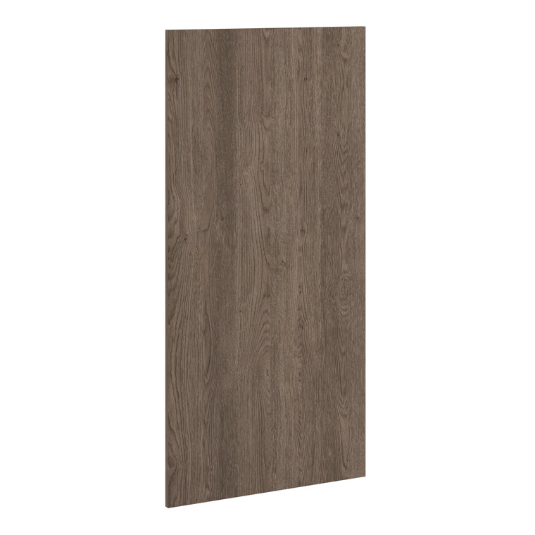 Låge til designskab uden hængselboring H: 124,4 cm 
