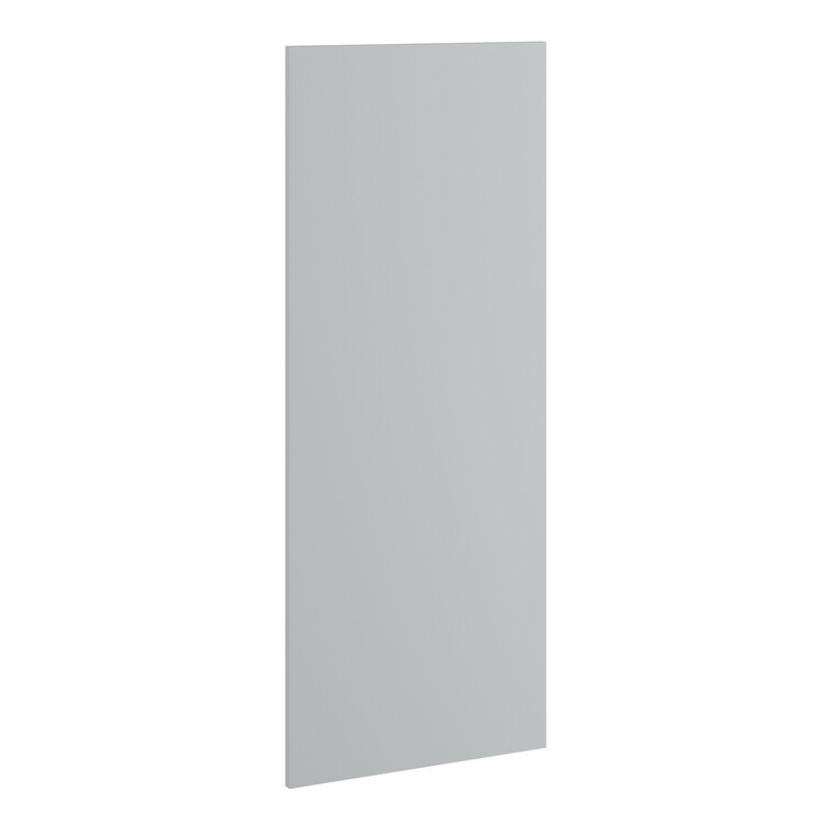 Låge til designskab uden hængselboring H: 124,4 cm 