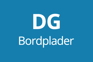 DG Stål bordplader