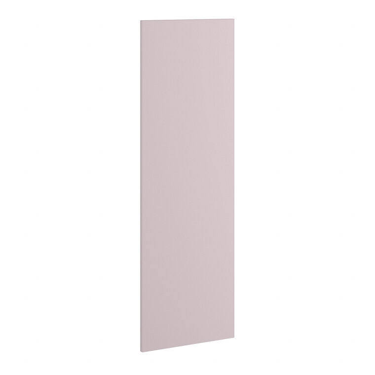 Låge til designskab uden hængselboring H: 124,4 cm 