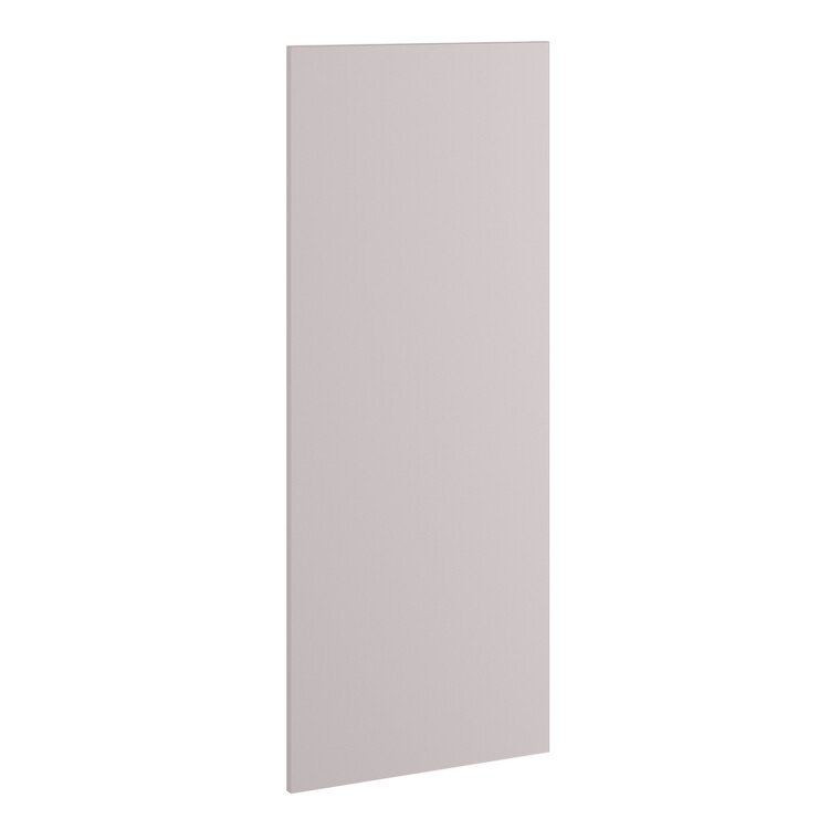 Låge til designskab uden hængselboring H: 124,4 cm 